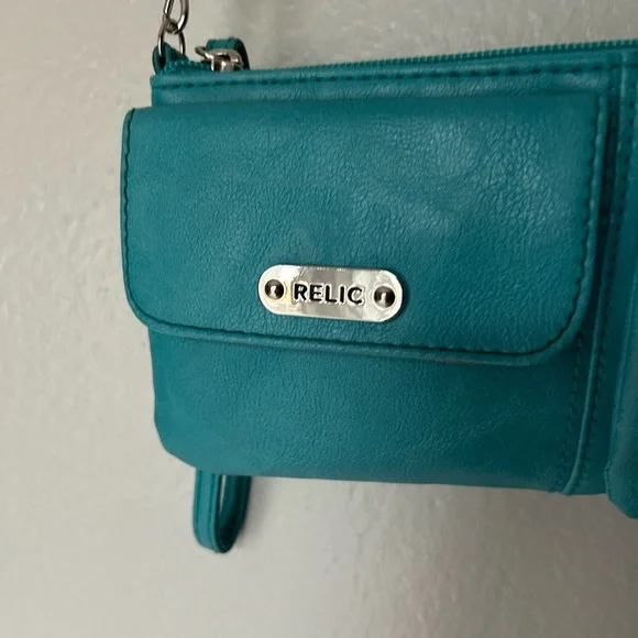 Relic Teal Mini Crossbody Bag - Picture 4 of 9